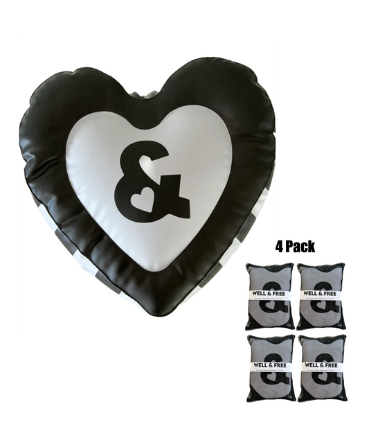 4 Pack Signature Heart Meditation Cushion